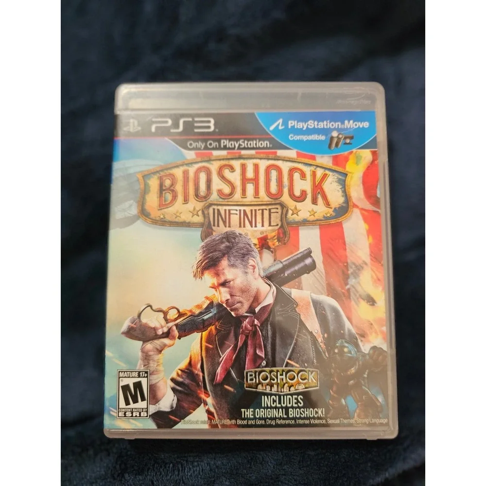 BioShock Infinite PS3 PlayStation 3 Video Game Disc with Case and Insert